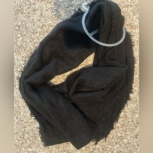 Black scarf